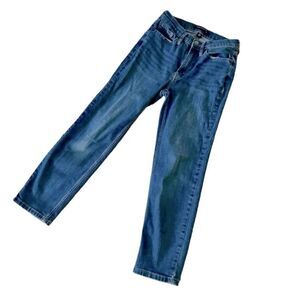 Calvin Klein Straight Leg Mid-Rise Denim Blue Jeans Size 4/27